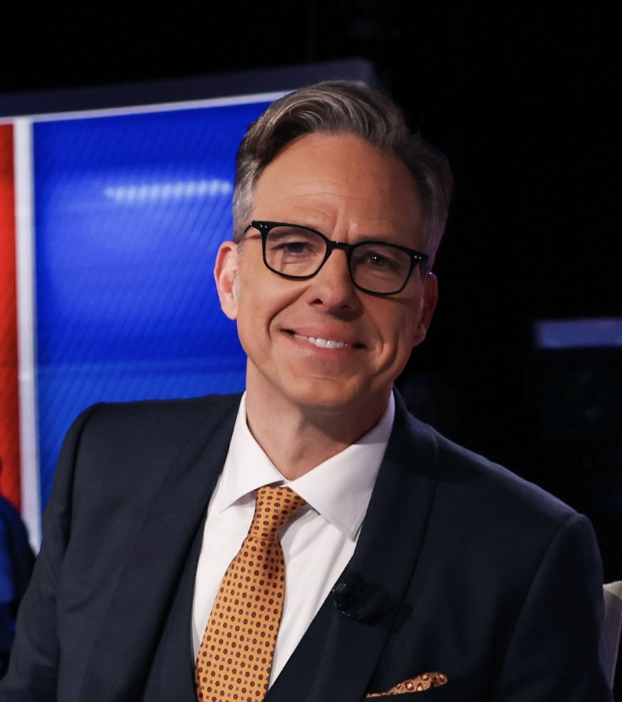 Jake Tapper on the CNN set